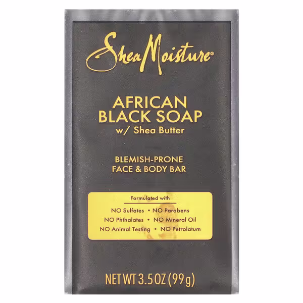 African Black Bar Soap