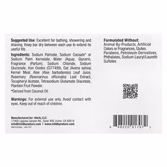 African Black Bar Soap, 5 oz - Image 2